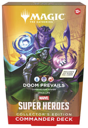Wizards of The Coast Magic: The Gathering - Marvel Super Heroes Commander Deck Collectors Edition:  Doom Prevails available at Northumbrian Tin Soldier