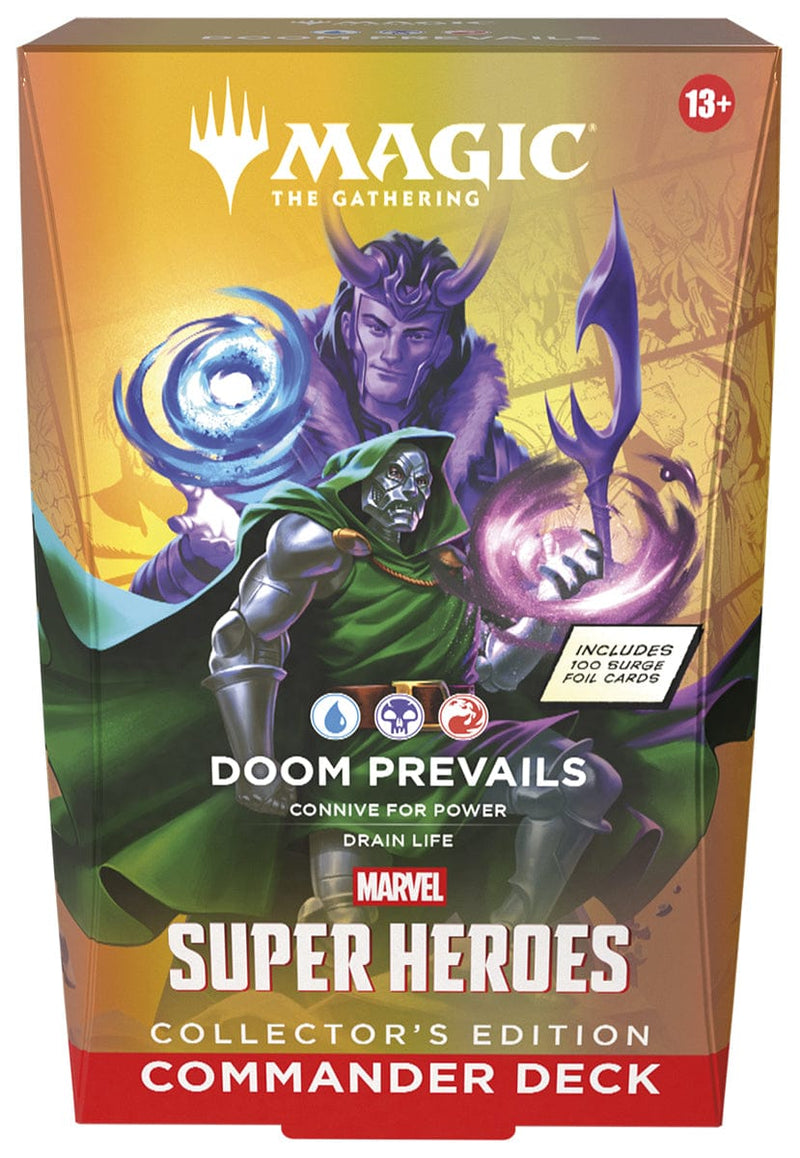 Wizards of The Coast Magic: The Gathering - Marvel Super Heroes Commander Deck Collectors Edition:  Doom Prevails available at Northumbrian Tin Soldier