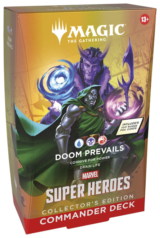 Wizards of The Coast Magic: The Gathering - Marvel Super Heroes Commander Deck Collectors Edition:  Doom Prevails available at Northumbrian Tin Soldier
