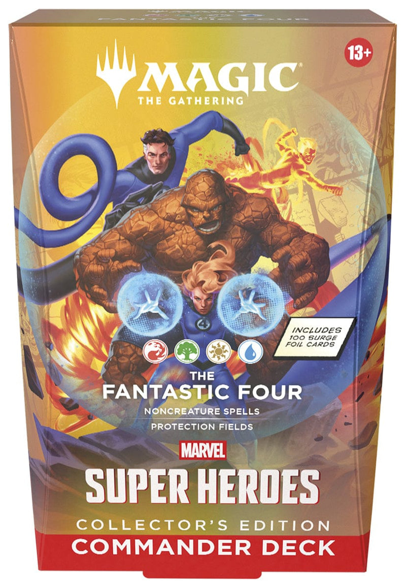 Wizards of The Coast Magic: The Gathering - Marvel Super Heroes Commander Deck Collectors Edition: Fantastic Four available at Northumbrian Tin Soldier