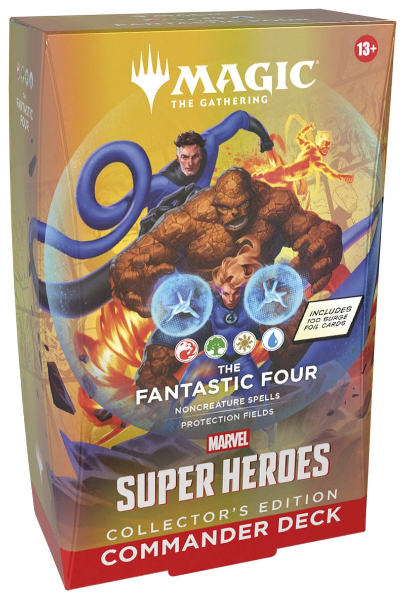 Wizards of The Coast Magic: The Gathering - Marvel Super Heroes Commander Deck Collectors Edition: Fantastic Four available at Northumbrian Tin Soldier