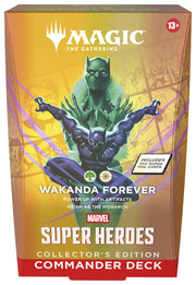 Wizards of The Coast Magic: The Gathering - Marvel Super Heroes Commander Deck Collectors Edition:  Wakanda Forever available at Northumbrian Tin Soldier