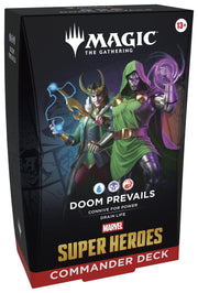 Wizards of The Coast Magic: The Gathering - Marvel Super Heroes Commander Deck: Doom Prevails available at Northumbrian Tin Soldier