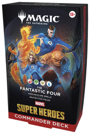Wizards of The Coast Magic: The Gathering - Marvel Super Heroes Commander Deck: Fantastic Four available at Northumbrian Tin Soldier