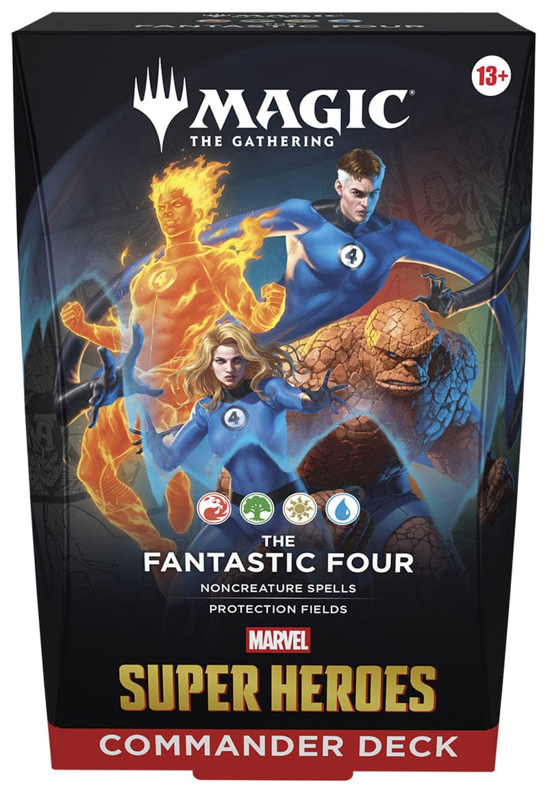 Wizards of The Coast Magic: The Gathering - Marvel Super Heroes Commander Deck: Fantastic Four available at Northumbrian Tin Soldier