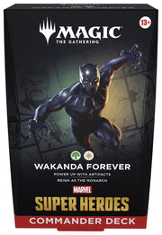 Wizards of The Coast Magic: The Gathering - Marvel Super Heroes Commander Deck: Wakanda Forever available at Northumbrian Tin Soldier