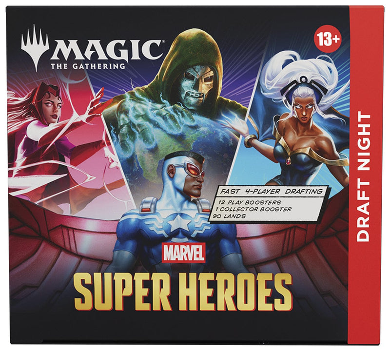 Wizards of The Coast Magic: The Gathering - Marvel Super Heroes Draft Night available at Northumbrian Tin Soldier