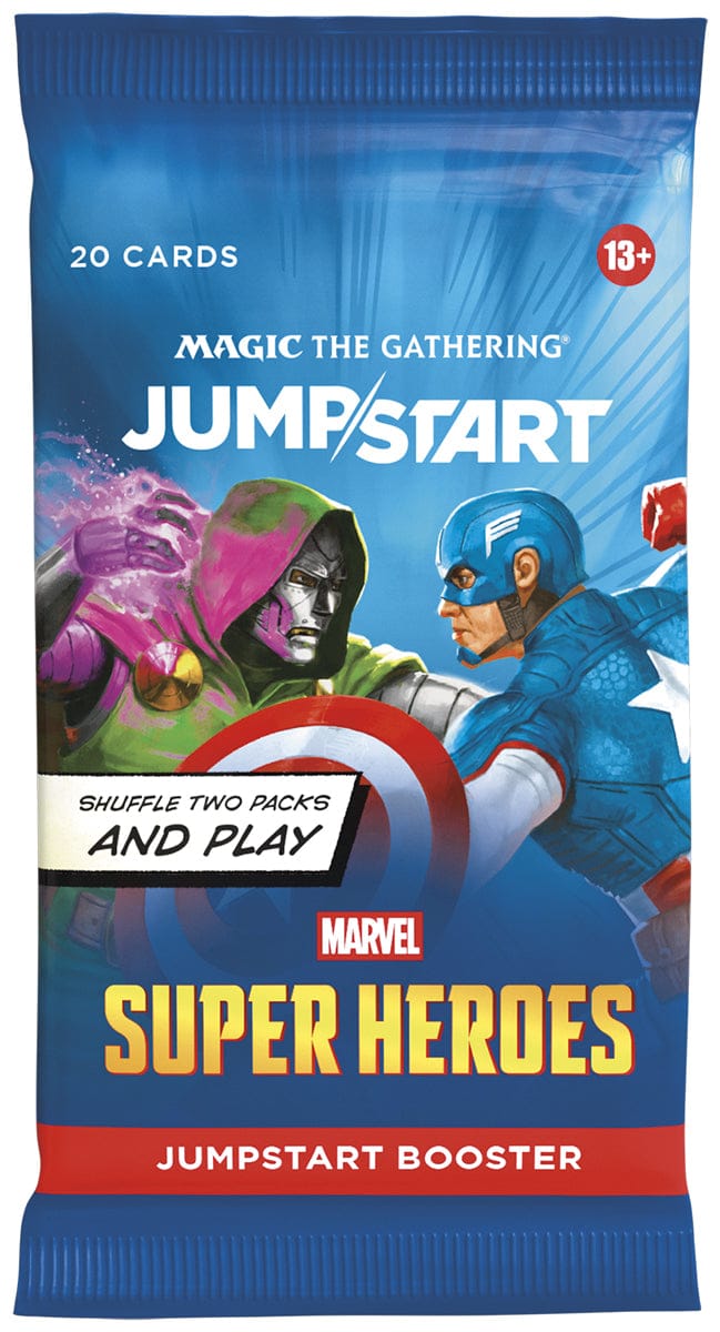 Wizards of The Coast Magic: The Gathering - Marvel Super Heroes Jumpstart Booster available at Northumbrian Tin Soldier
