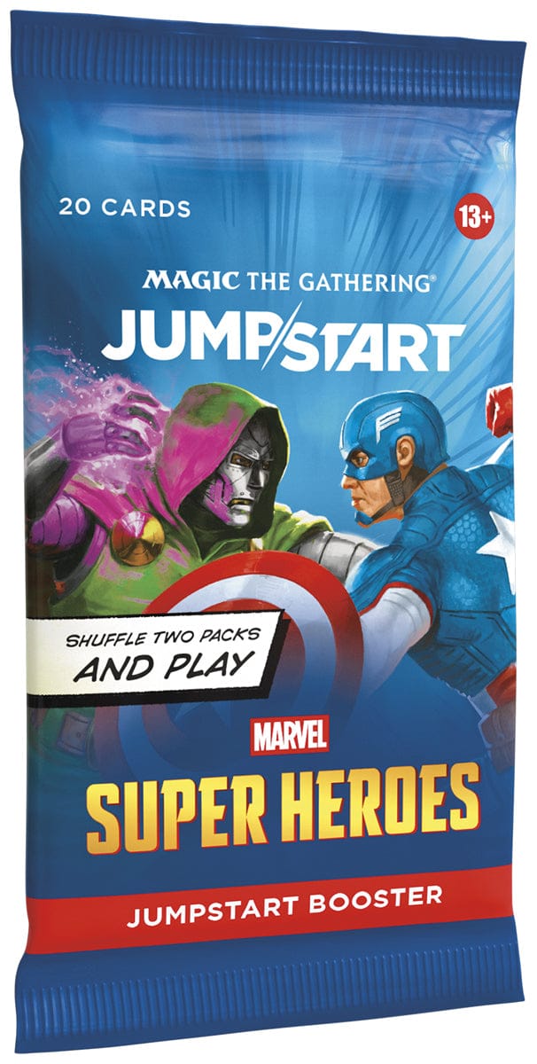 Wizards of The Coast Magic: The Gathering - Marvel Super Heroes Jumpstart Booster available at Northumbrian Tin Soldier