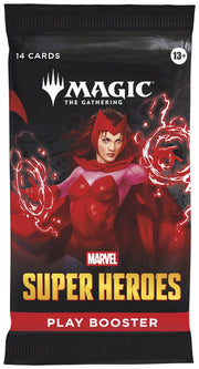 Wizards of The Coast Magic: The Gathering - Marvel Super Heroes Play Booster available at Northumbrian Tin Soldier