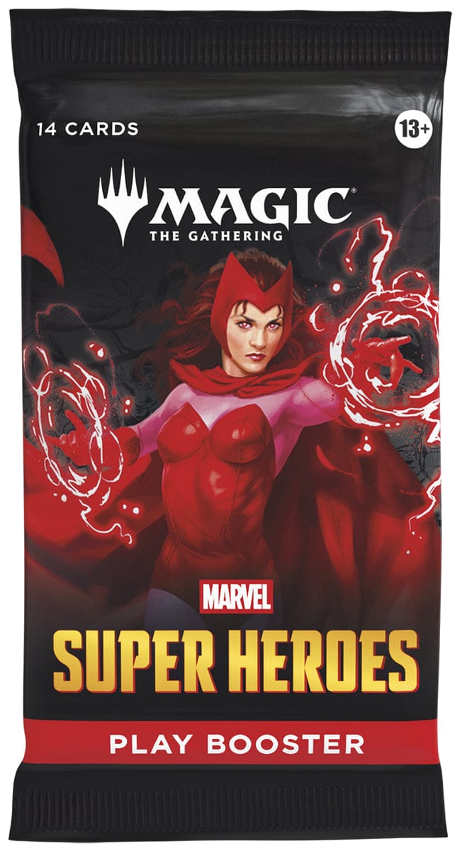 Wizards of The Coast Magic: The Gathering - Marvel Super Heroes Play Booster available at Northumbrian Tin Soldier
