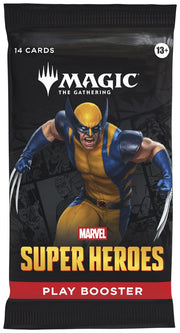 Wizards of The Coast Magic: The Gathering - Marvel Super Heroes Play Booster available at Northumbrian Tin Soldier