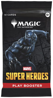 Wizards of The Coast Magic: The Gathering - Marvel Super Heroes Play Booster available at Northumbrian Tin Soldier