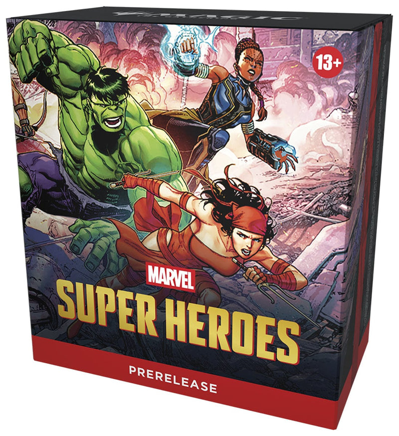 Wizards of The Coast Magic: The Gathering - Marvel Super Heroes Prerelease Pack available at Northumbrian Tin Soldier