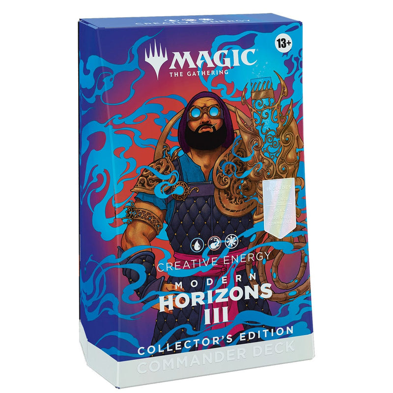 Wizards of The Coast Magic: The Gathering Modern Horizons 3 Commander Deck: Collector’s Edition - Creative Energy available at Northumbrian Tin Soldier