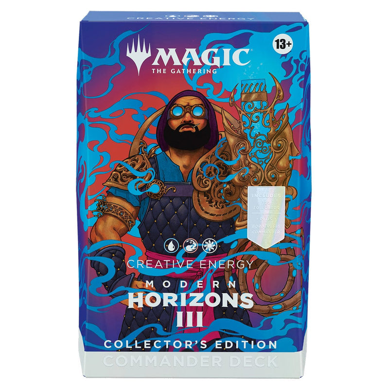 Wizards of The Coast Magic: The Gathering Modern Horizons 3 Commander Deck: Collector’s Edition - Creative Energy available at Northumbrian Tin Soldier