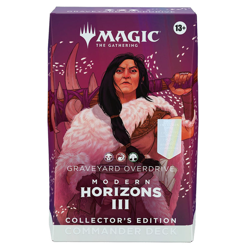 Wizards of The Coast Magic: The Gathering Modern Horizons 3 Commander Deck: Collector’s Edition - Graveyard Overdrive available at Northumbrian Tin Soldier