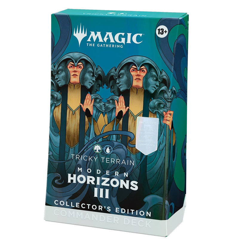 Wizards of The Coast Magic: The Gathering Modern Horizons 3 Commander Deck: Collector’s Edition - Tricky Terrain available at Northumbrian Tin Soldier
