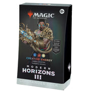 Wizards of The Coast Magic: The Gathering Modern Horizons 3 Commander Deck - Creative Energy available at Northumbrian Tin Soldier