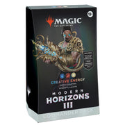 Wizards of The Coast Magic: The Gathering Modern Horizons 3 Commander Deck - Creative Energy available at Northumbrian Tin Soldier