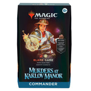 Wizards of The Coast Magic: The Gathering - Murders at Karlov Manor - Commander Deck -Blame Game available at Northumbrian Tin Soldier