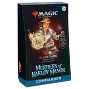 Wizards of The Coast Magic: The Gathering - Murders at Karlov Manor - Commander Deck -Blame Game available at Northumbrian Tin Soldier