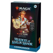 Wizards of The Coast Magic: The Gathering - Murders at Karlov Manor - Commander Deck -Blame Game available at Northumbrian Tin Soldier
