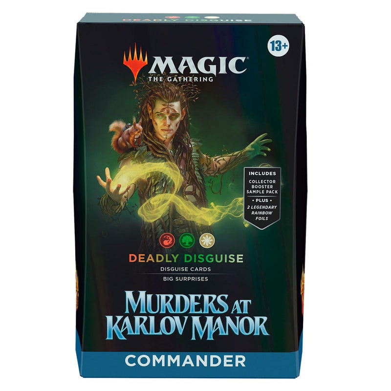 Wizards of The Coast Magic: The Gathering - Murders at Karlov Manor - Commander Deck -Deadly Disguise available at Northumbrian Tin Soldier