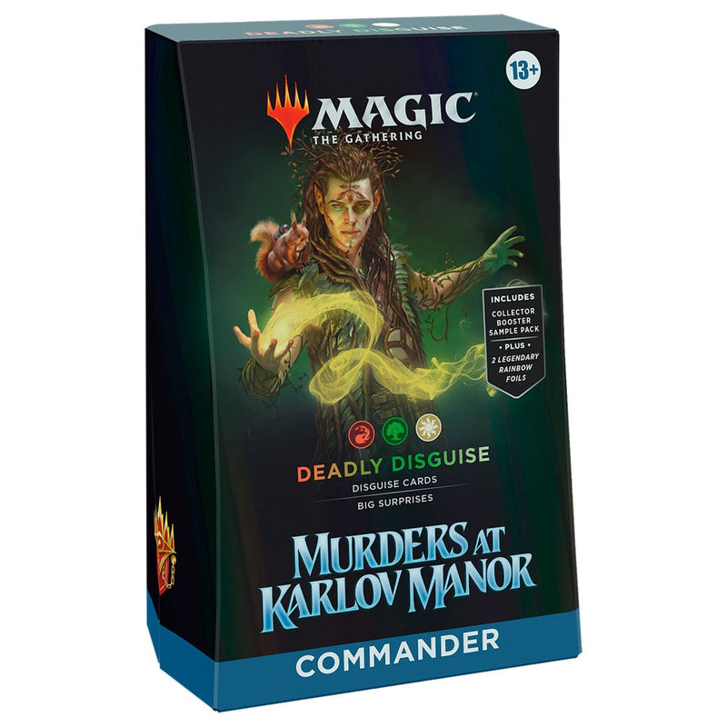 Wizards of The Coast Magic: The Gathering - Murders at Karlov Manor - Commander Deck -Deadly Disguise available at Northumbrian Tin Soldier