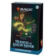 Wizards of The Coast Magic: The Gathering - Murders at Karlov Manor - Commander Deck -Deadly Disguise available at Northumbrian Tin Soldier