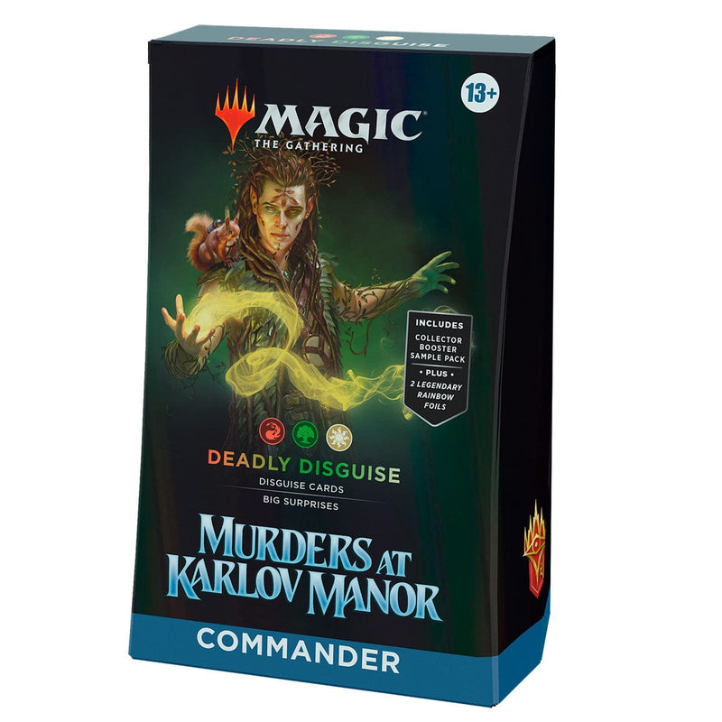 Wizards of The Coast Magic: The Gathering - Murders at Karlov Manor - Commander Deck -Deadly Disguise available at Northumbrian Tin Soldier