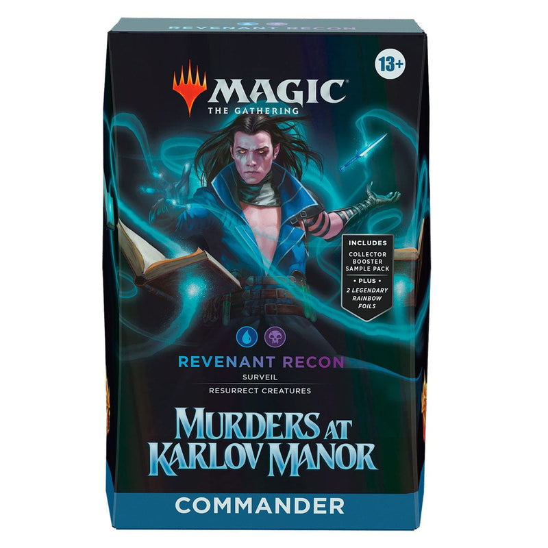 Wizards of The Coast Magic: The Gathering - Murders at Karlov Manor - Commander Deck -Revenant Recon available at Northumbrian Tin Soldier