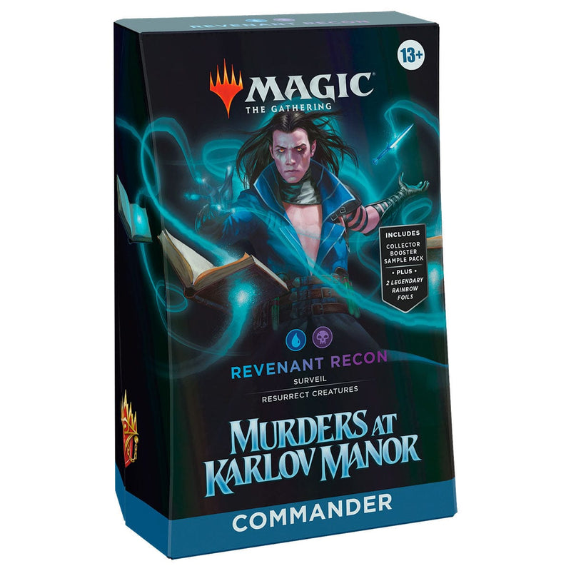 Wizards of The Coast Magic: The Gathering - Murders at Karlov Manor - Commander Deck -Revenant Recon available at Northumbrian Tin Soldier