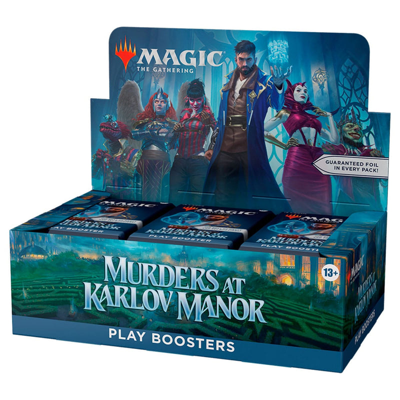 Wizards of The Coast Magic: The Gathering - Murders at Karlov Manor - Play Booster Box available at Northumbrian Tin Soldier