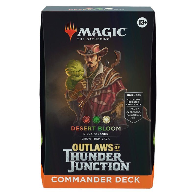 Wizards of The Coast Magic: The Gathering Outlaws of Thunder Junction Commander Deck - Desert Bloom available at Northumbrian Tin Soldier