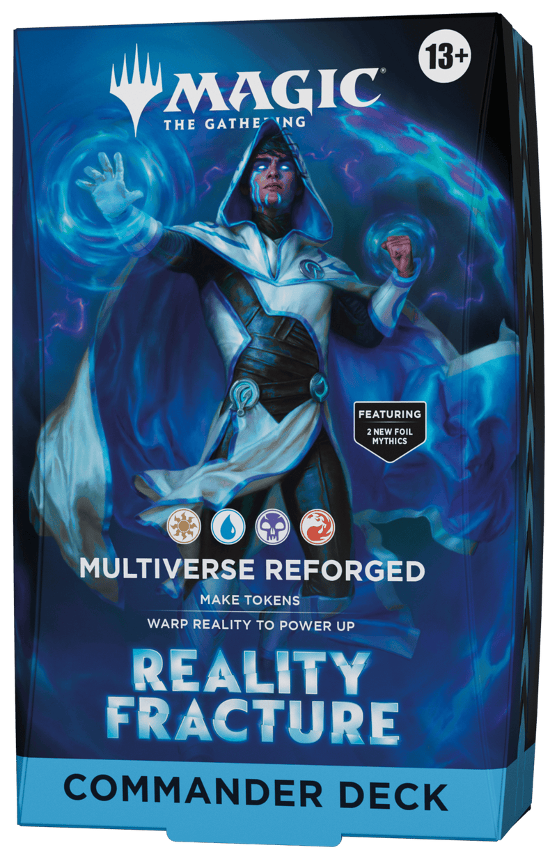 Wizards of The Coast Magic: The Gathering - Reality Fracture Commander Deck: Multiverse Reforged available at Northumbrian Tin Soldier