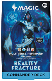 Wizards of The Coast Magic: The Gathering - Reality Fracture Commander Deck: Multiverse Reforged available at Northumbrian Tin Soldier