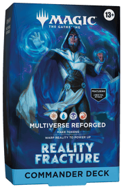 Wizards of The Coast Magic: The Gathering - Reality Fracture Commander Deck: Multiverse Reforged available at Northumbrian Tin Soldier