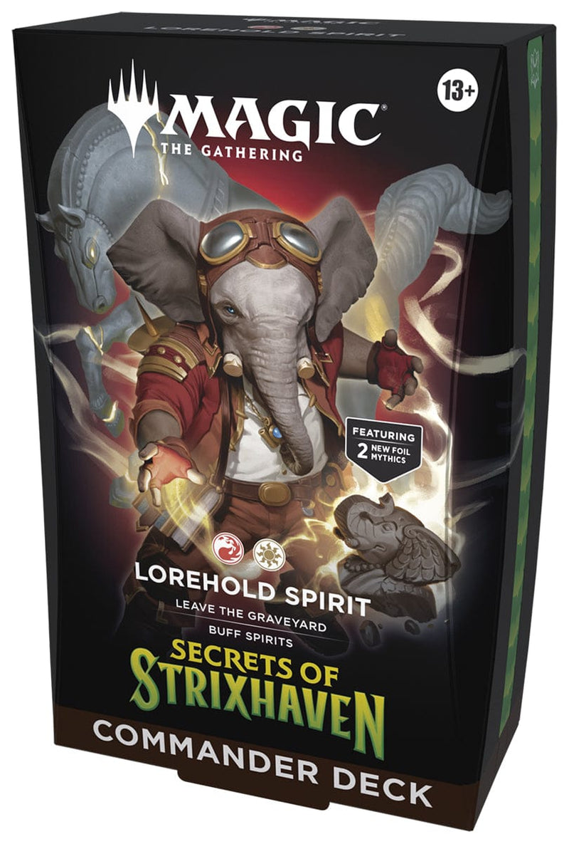 Wizards of The Coast Magic: The Gathering -  Secrets of Strixhaven Commander Deck: Lorehold Spirit available at Northumbrian Tin Soldier