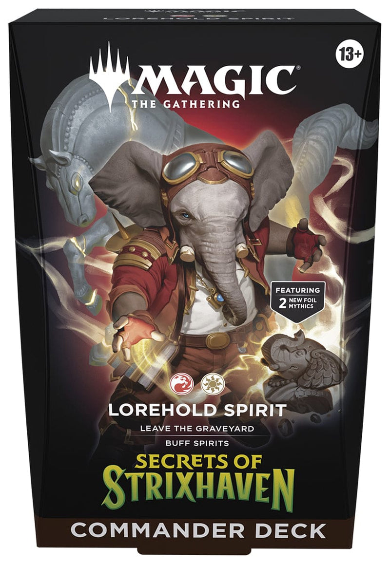 Wizards of The Coast Magic: The Gathering -  Secrets of Strixhaven Commander Deck: Lorehold Spirit available at Northumbrian Tin Soldier