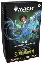 Wizards of The Coast Magic: The Gathering -  Secrets of Strixhaven Commander Deck: Quandrix Unlimited available at Northumbrian Tin Soldier