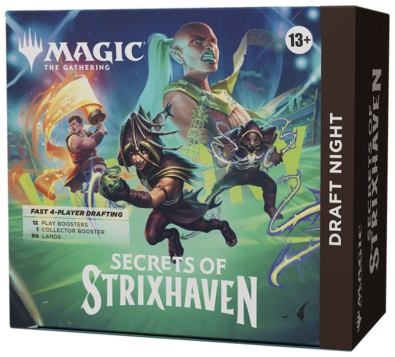 Wizards of The Coast Magic: The Gathering -  Secrets of Strixhaven Draft Night available at Northumbrian Tin Soldier