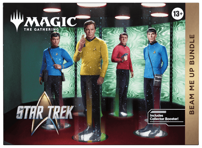 Wizards of The Coast Magic: The Gathering - Star Trek Beam Me Up Bundle available at Northumbrian Tin Soldier