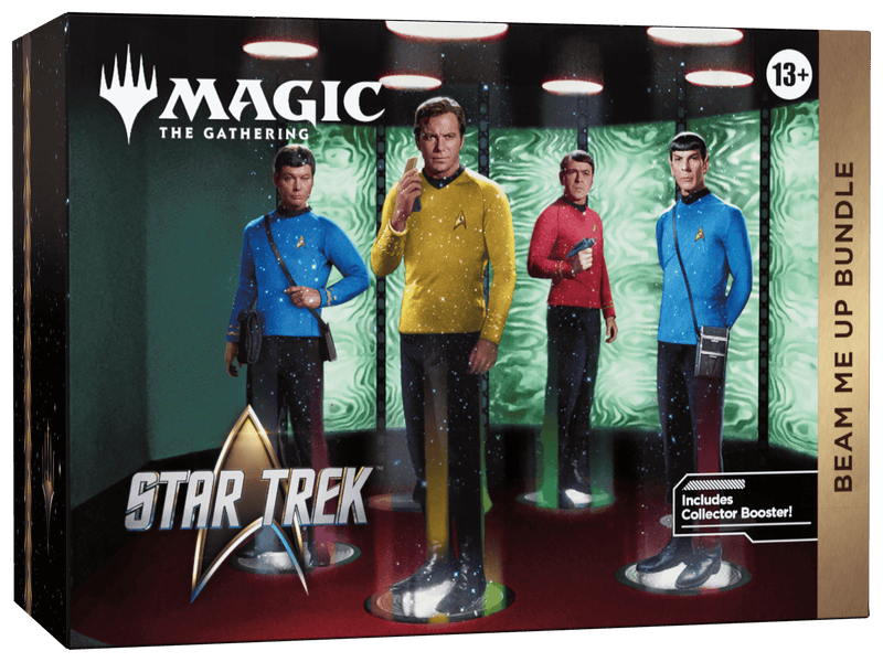 Wizards of The Coast Magic: The Gathering - Star Trek Beam Me Up Bundle available at Northumbrian Tin Soldier