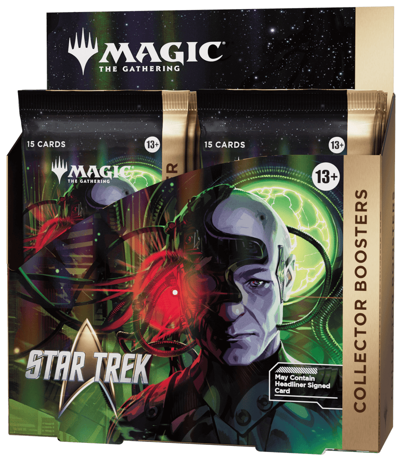 Wizards of The Coast Magic: The Gathering - Star Trek Collector Booster Box available at Northumbrian Tin Soldier