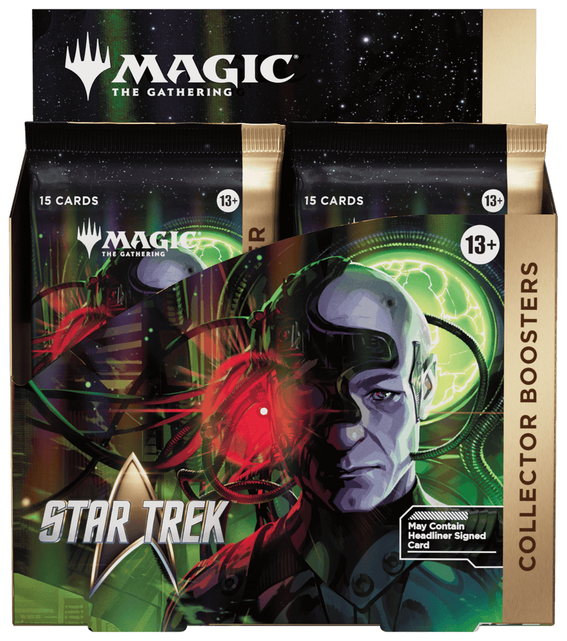Wizards of The Coast Magic: The Gathering - Star Trek Collector Booster Box available at Northumbrian Tin Soldier