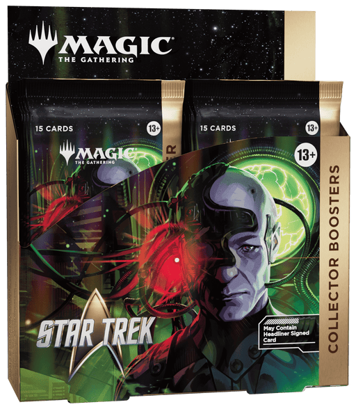 Wizards of The Coast Magic: The Gathering - Star Trek Collector Booster Box available at Northumbrian Tin Soldier