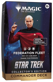 Wizards of The Coast Magic: The Gathering - Star Trek Collector's Edition Commander Deck - Federation Fleet available at Northumbrian Tin Soldier