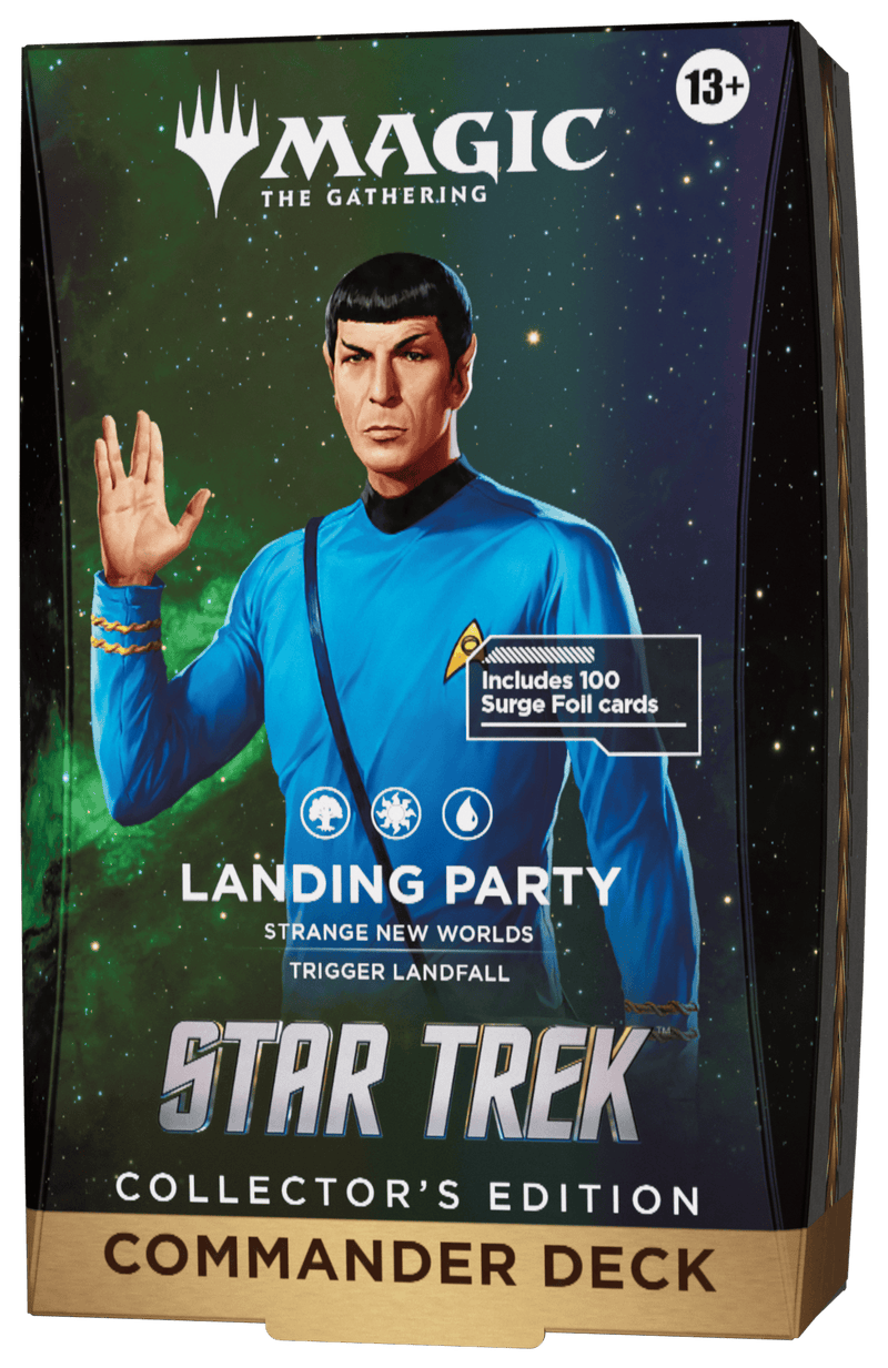 Wizards of The Coast Magic: The Gathering - Star Trek Collector's Edition Commander Deck - Landing Party available at Northumbrian Tin Soldier