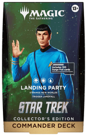 Wizards of The Coast Magic: The Gathering - Star Trek Collector's Edition Commander Deck - Landing Party available at Northumbrian Tin Soldier